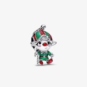 Authentic Pandora Moveable Elf Charm